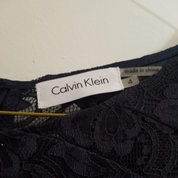 Calvin Klein Mini Lace Dress - Picture 3 of 9